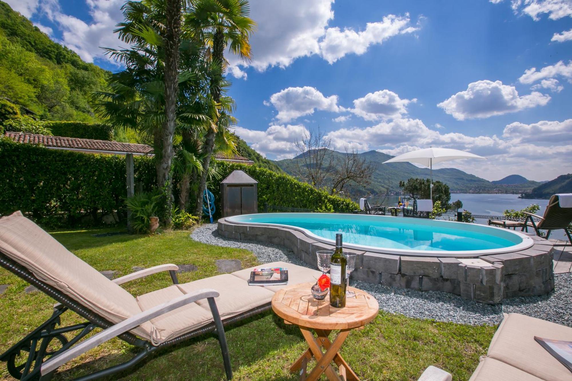 Morcote Magic View - Happy Rentals Екстериор снимка