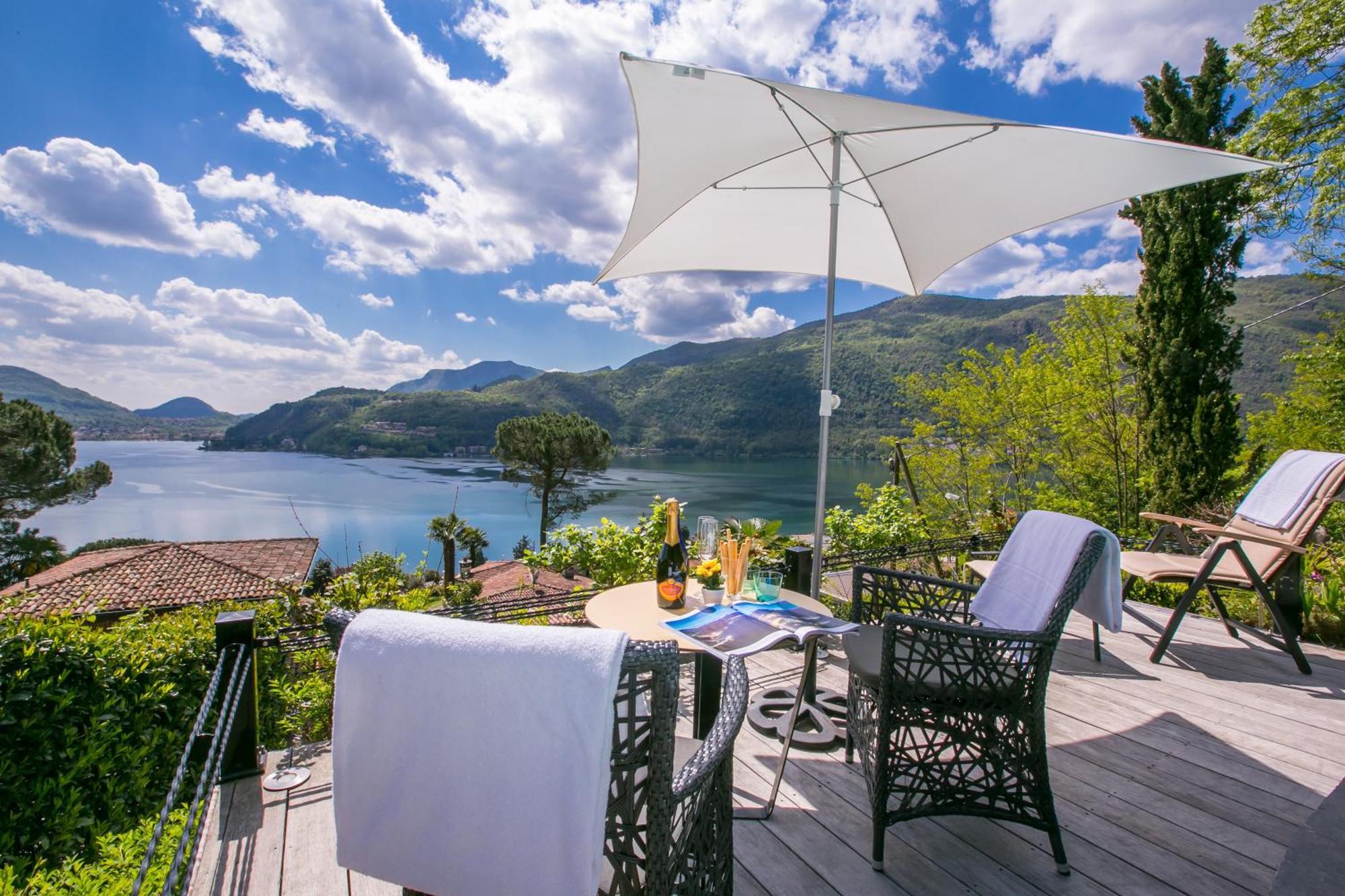 Morcote Magic View - Happy Rentals Екстериор снимка