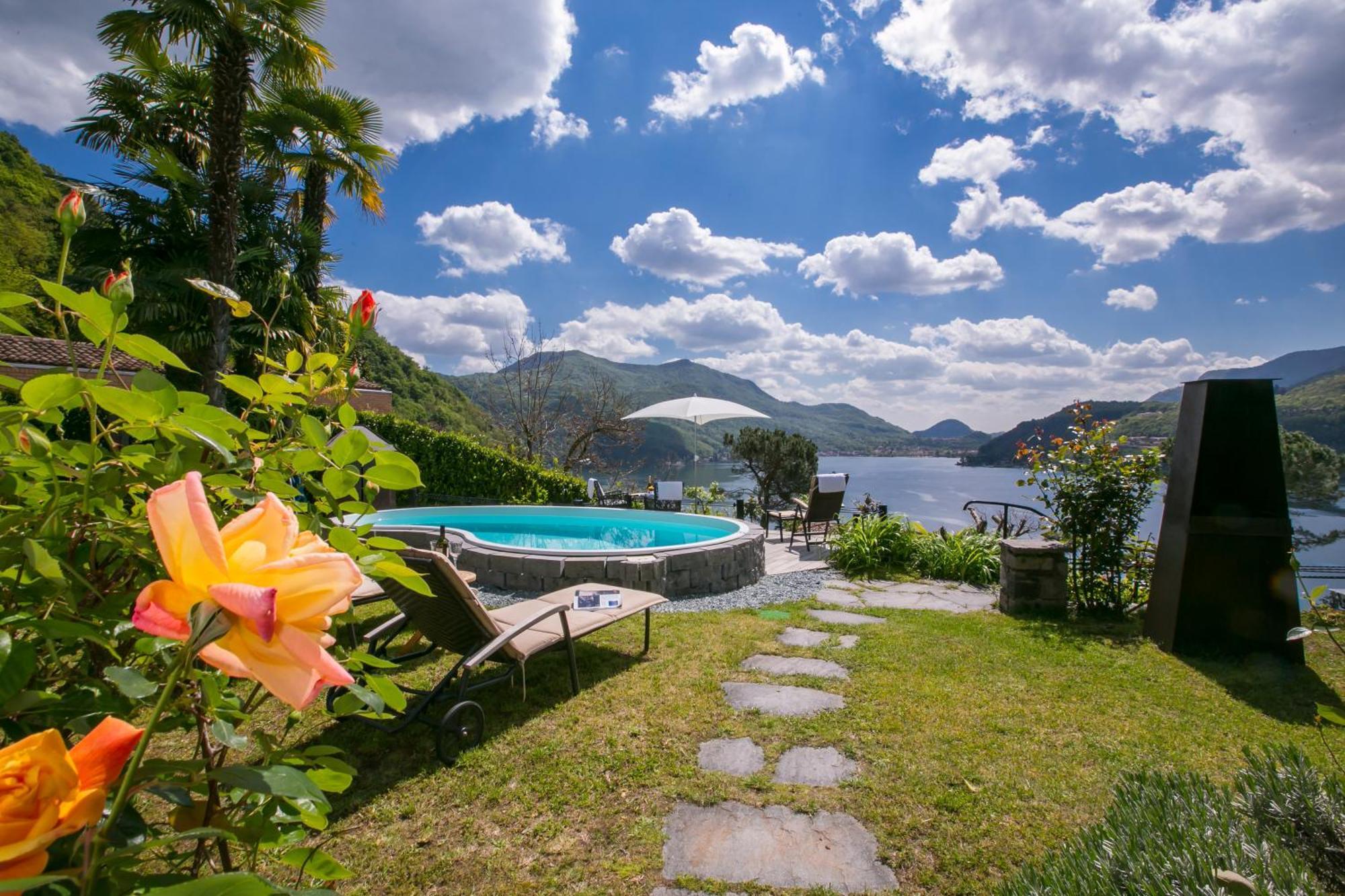 Morcote Magic View - Happy Rentals Екстериор снимка
