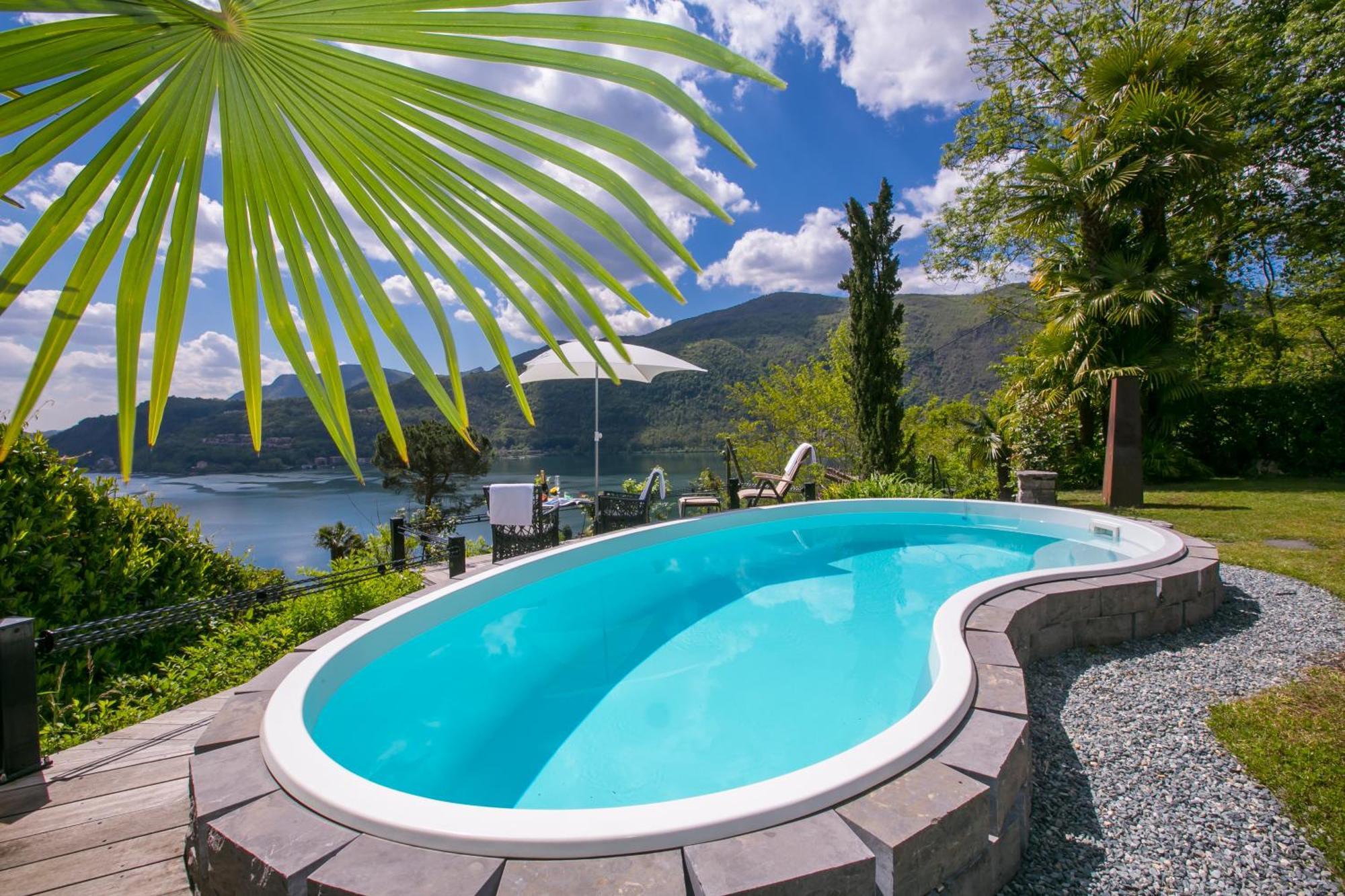 Morcote Magic View - Happy Rentals Екстериор снимка