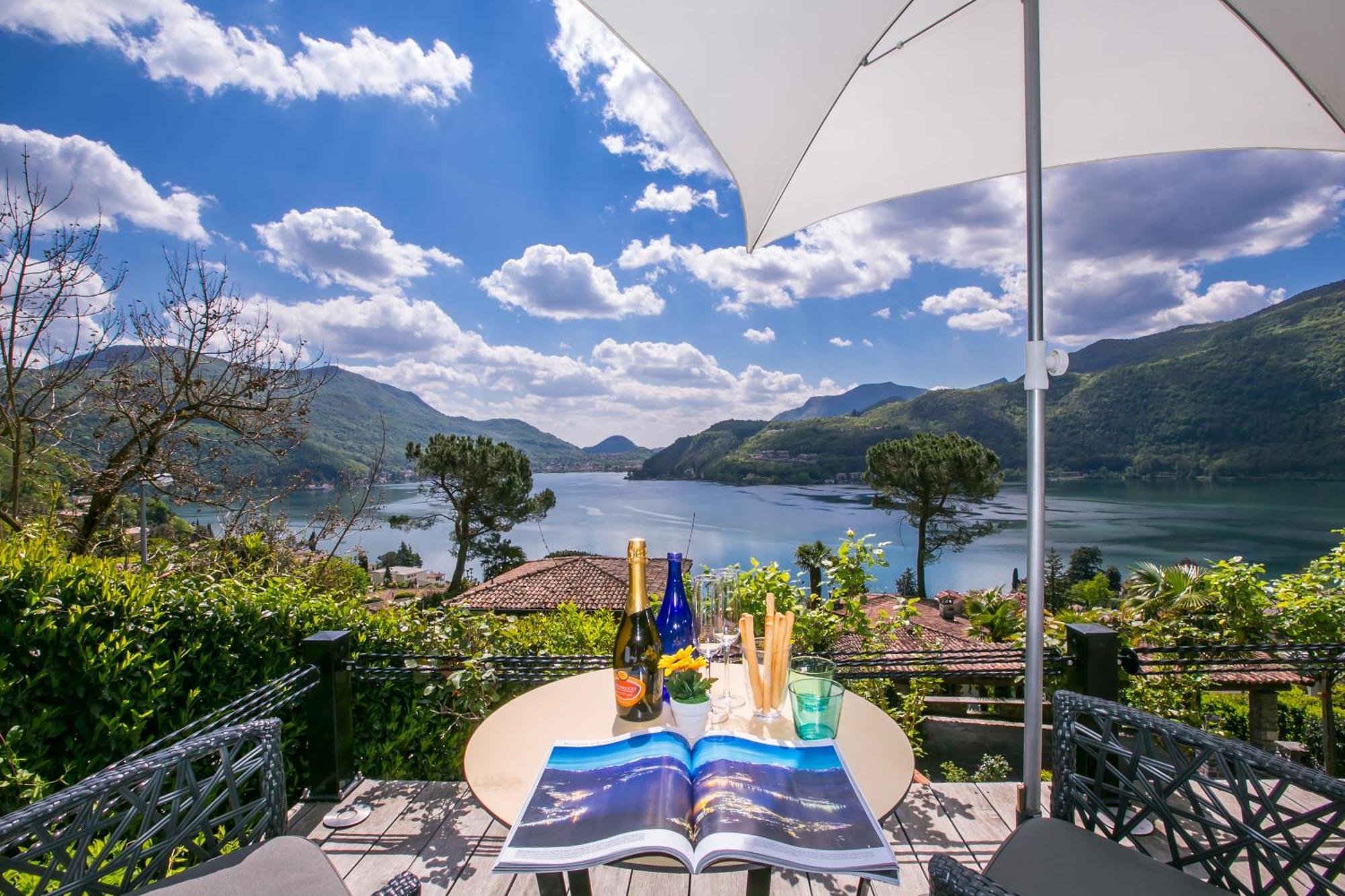 Morcote Magic View - Happy Rentals Екстериор снимка